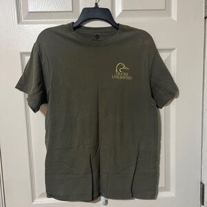 Ducks Unlimited Olive Green Men's Short Sleeve Tee